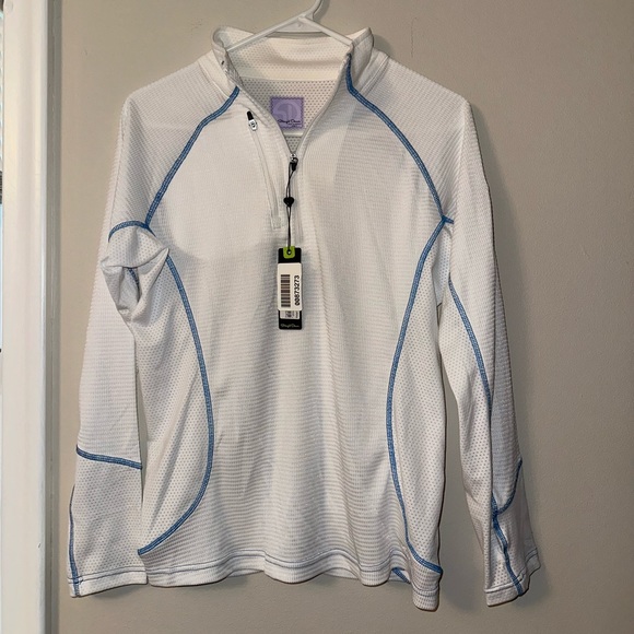 Straight Down Tops - Straight Down quarter zip size S